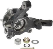 Black Dorman Loaded Knuckle with wheel hub and hardware for easy installation