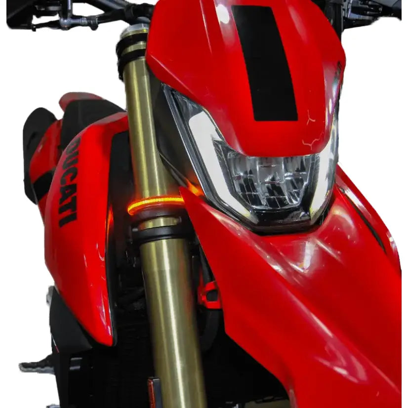 698-FB New Rage Cycles Front Led Turn Signals Duc - RV and Auto Parts