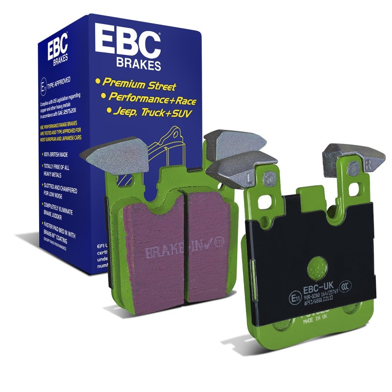 EBC DP22133 EBC 14+ BMW 228 Coupe 2.0 Turbo Brembo calipers Greenstuff Rear Brake Pads - DP22133