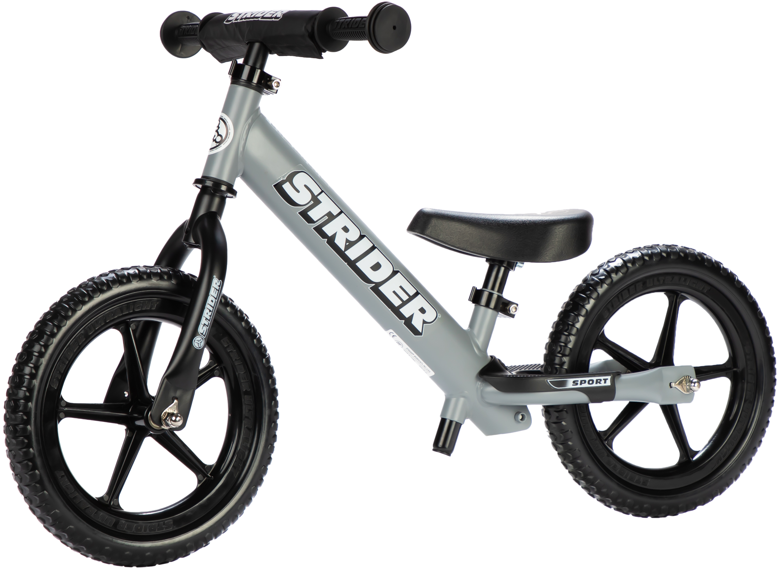 Strider Balance Bike ST-S4MG - Matte Gray 12 Sport