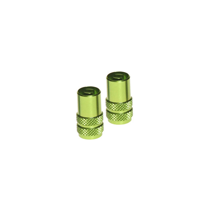RFX Sport Valve Caps With Valve Key Tire/Wheel Accessories FXVC 30000 00GN - Green 2PCS