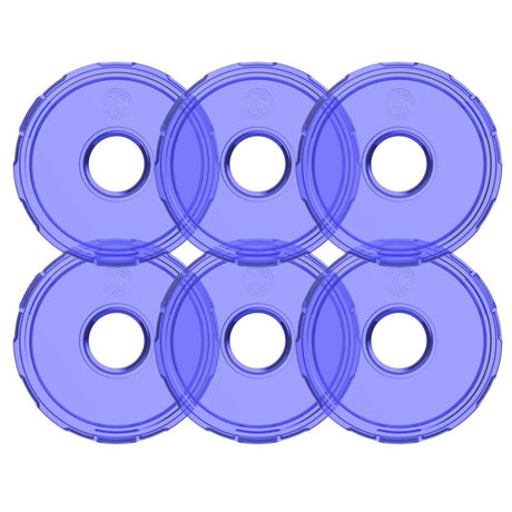 KC HiLiTES Cyclone V2 LED - Replacement Lens - Blue - 6-PK - 4414