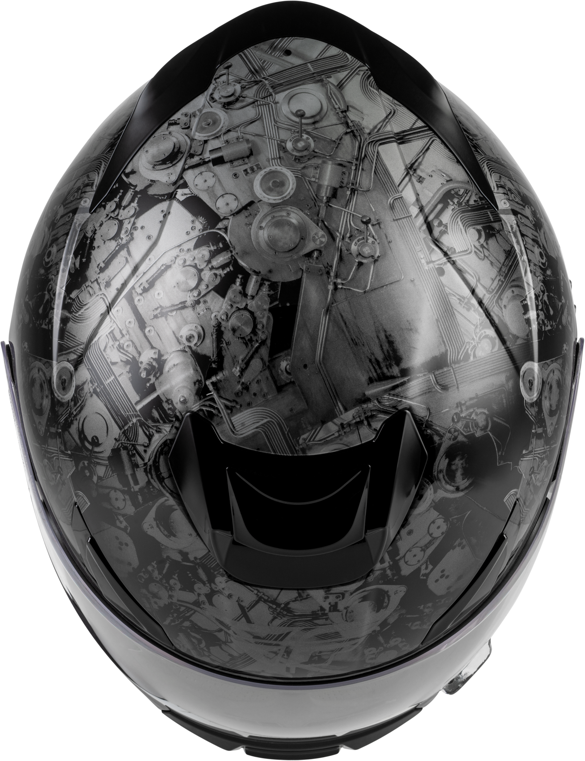 Sentinel Mech Helmet Black/Grey/Red Xl