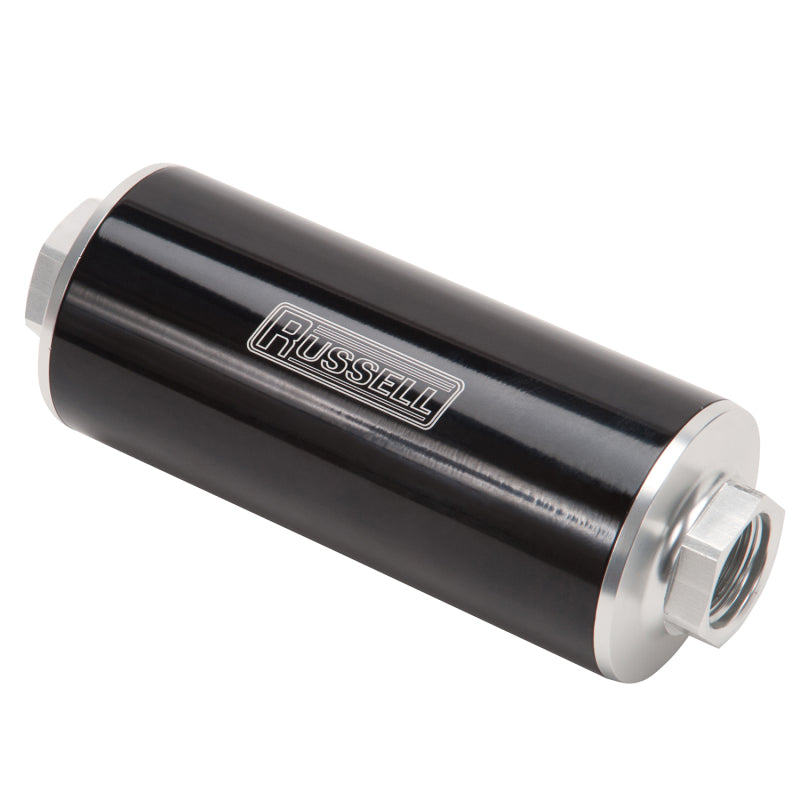 Russell 649250 Russell Performance Anodized Aluminum (12in Length -10 male inlet/outlet) - 649250