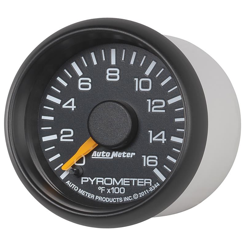 AutoMeter 8344 Autometer Factory Match GM 2-1/16in 1600 Degree Electric Pyrometer (EGT) Gauge - 8344