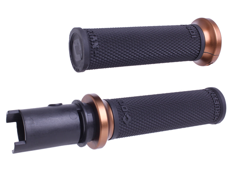 Lock On Ruffian Grips Black/Bronze Cvo `23 24