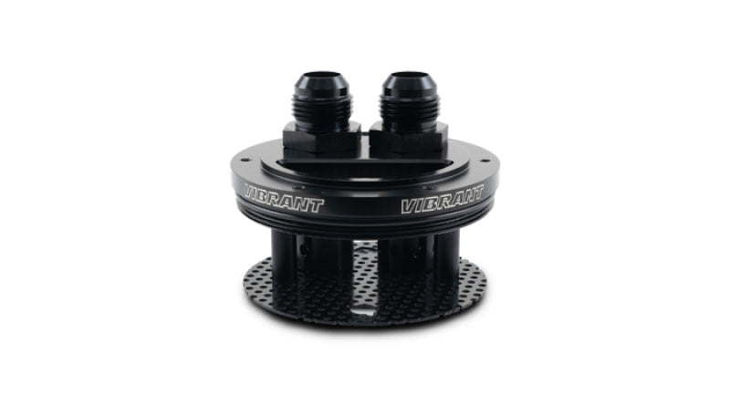 Vibrant 12786 Vibrant 2-Port Catch Can Lid Assembly