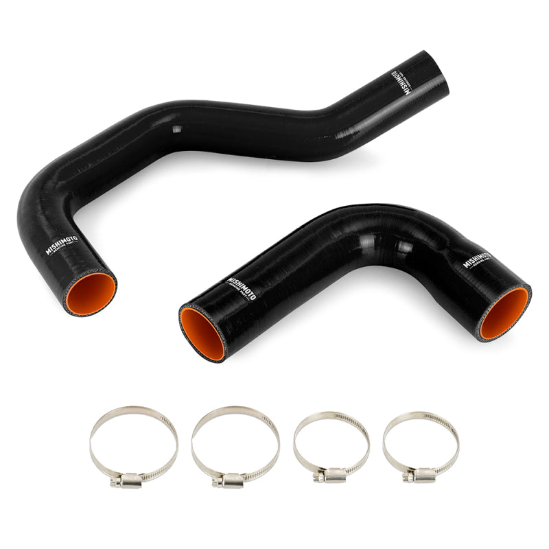 Mishimoto MMHOSE-RAM-91BK Mishimoto 1991-1993 Dodge 5.9L Cummins Silicone Coolant Hose Kit Black