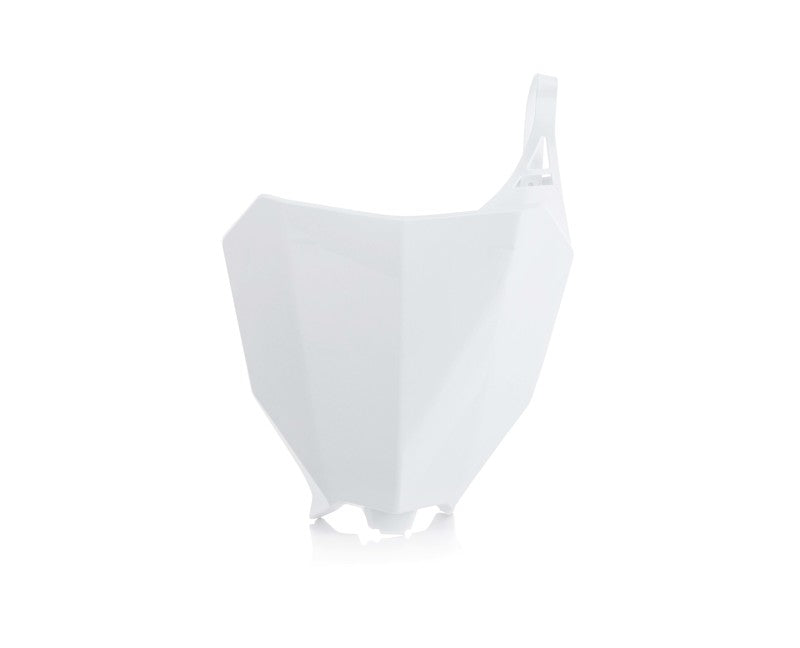Acerbis 2630680002 Acerbis 17-18 Honda CRF250R/CRF450R/CRF450RX Front Number Plate - White - 2630680002