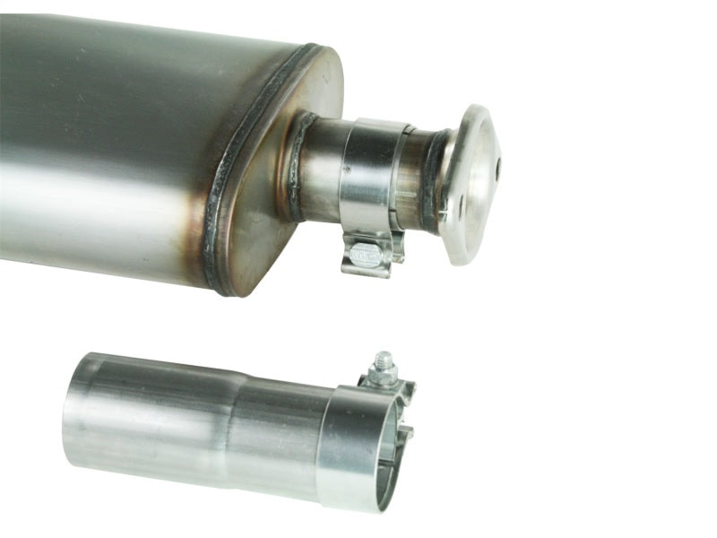 aFe 49-46223 aFe MACHForce XP Exhausts Cat-Back SS-409 EXH Jeep Wrangler TJ 97-06 I6-4.0L HT - 2.5 In.