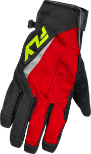 Title Long Gloves Red/Black/Hi Vis 3x