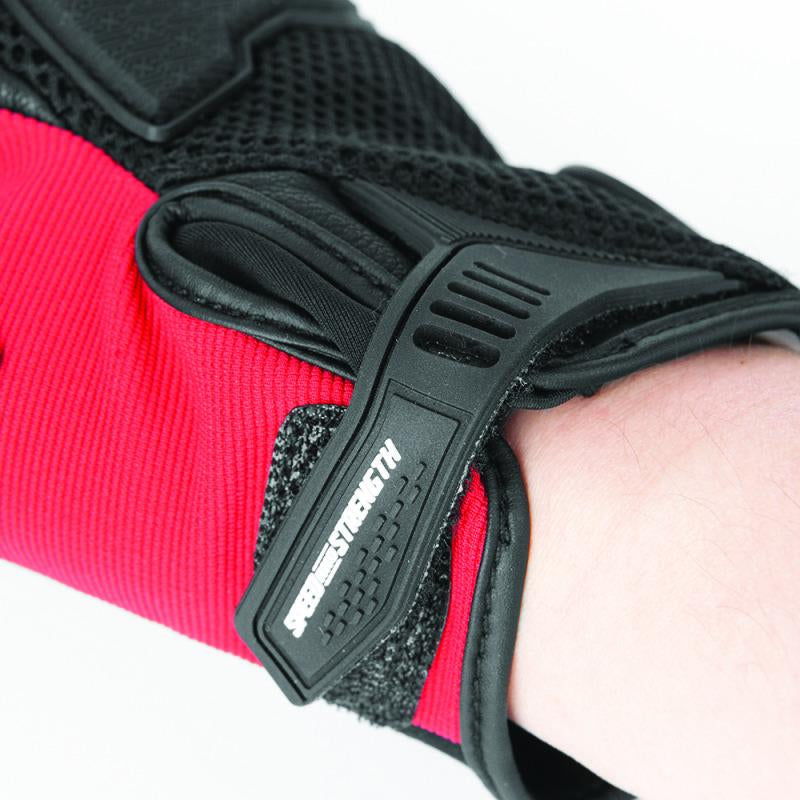 Speed and Strength 892345 Speed and Strength Lightspeed Mesh Gloves Red - Small - 892345