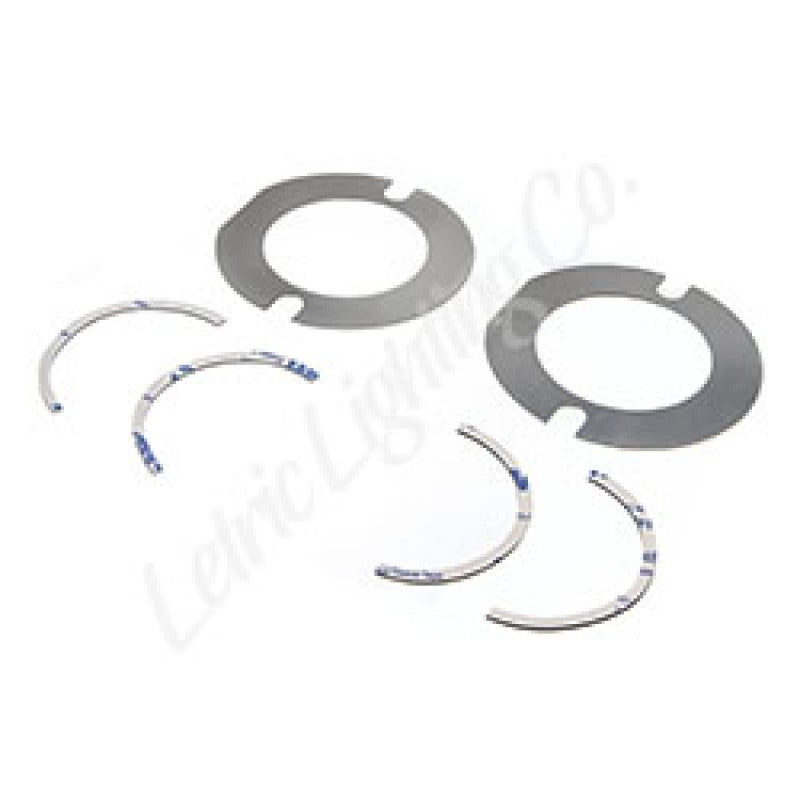Letric Lighting LLC-FLI-02 Letric Lighting Flat Lens Turn Signal Inserts