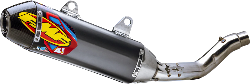 FMF Factory 4.1 Slip-On Exhaust 045713 - Carbon 4.1 Rct Slip-ON Stainless Cap