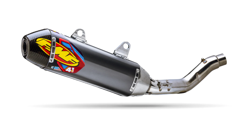 FMF Factory 4.1 Slip-On Exhaust 045713 - Carbon 4.1 Rct Slip-ON Stainless Cap