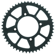 Bike Master 965034 BikeMaster Honda Rear Steel Sprocket 420 49T - Black - 965034