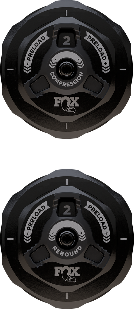 FOX Dual Adjustable Cartridge Kits Suspension 890-27-018 - Grip ST Fork Kit Std 47MM Invert CVO ST