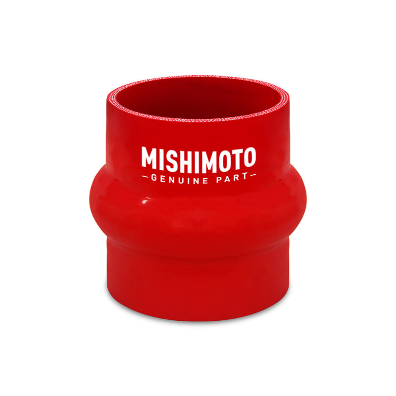 Mishimoto MMCP-3HPRD Mishimoto 3in. Hump Hose Silicone Coupler - Red