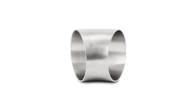 Vibrant 13334 Vibrant 3.5in OD T304 SS 45 Deg Mandrel Bend Elbow (3.5in Centerline Radius) - 13334