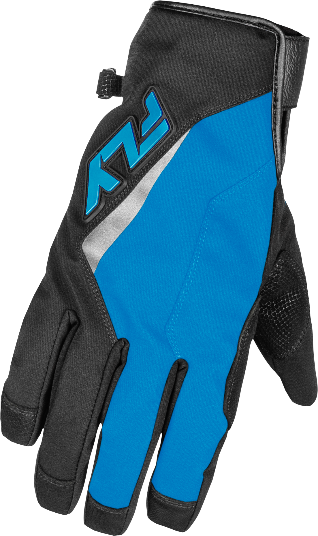 Title Long Gloves Blue/Black/Light Blue Lg