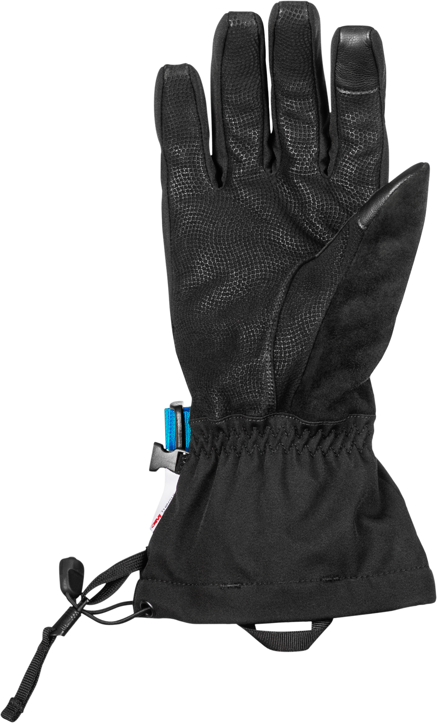 Title Gauntlet Gloves Light Grey/Black/Blue 3x