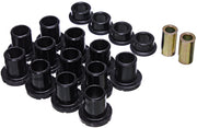 Energy Susp. Control Arm Bushing Kit Suspension 70.7009G - Black Bushings Front