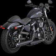 Vance & Hines HD Sportster 14-22 Twin Slash 3In PCX Slip-On Exhaust - 46361