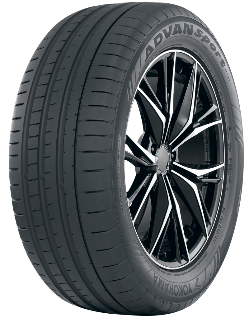 Yokohama Tire 110133822 Yokohama Advan Sport V107E Tire - 285/30ZR20 99Y