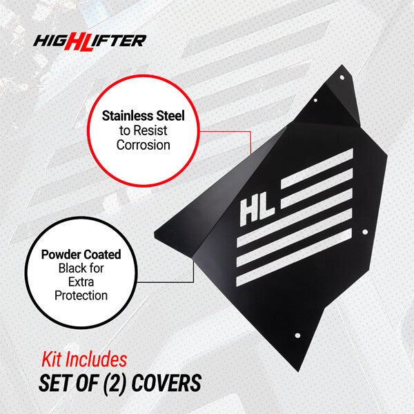 High Lifter Rear Inner Wheel Well Covers Guards/Braces 76-16506