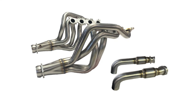 Kooks Headers 1151H432 Kooks 2024 Ford Mustang GT V8 5.0L 1-7/8in SS Headers w/ GREEN Catted Connection Pipe