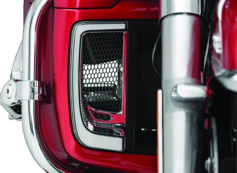 Kuryakyn 5065 Kuryakyn Solid Plates Tracer Rad Grills - 5065