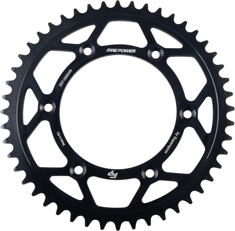 FPS-990-48-BLK Fire Power Rear Sprocket Steel 48T Blk