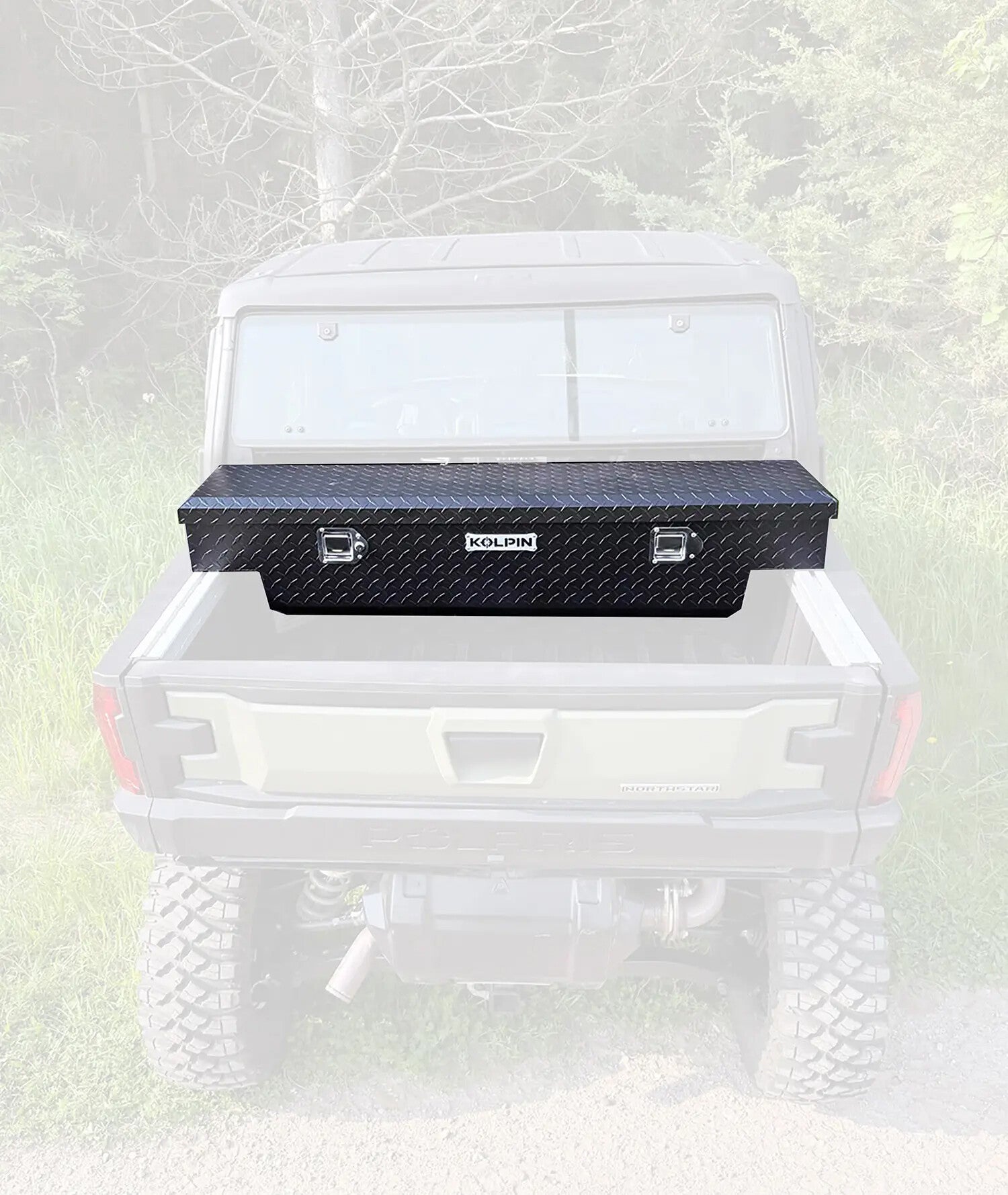 Kolpin Metal Bed Box Kit Racks 53472 - Mid Size Utv Aluminum 11 12 54.6