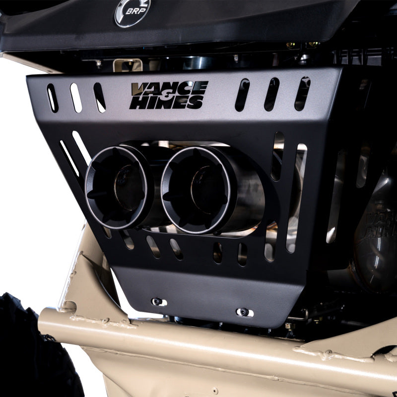 Vance and Hines 11017 Vance & Hines CAN AM Can-Am Maverick X3 S/O SS Slip-On Exhaust - 11017