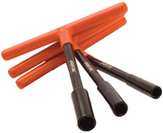RFX Pro T-Bar Set Tools FXWT 30200 99BK - Black Orange T-BAR 8MM 10MM 12MM