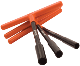 RFX Pro T-Bar Set Tools FXWT 30200 99BK - Black Orange T-BAR 8MM 10MM 12MM