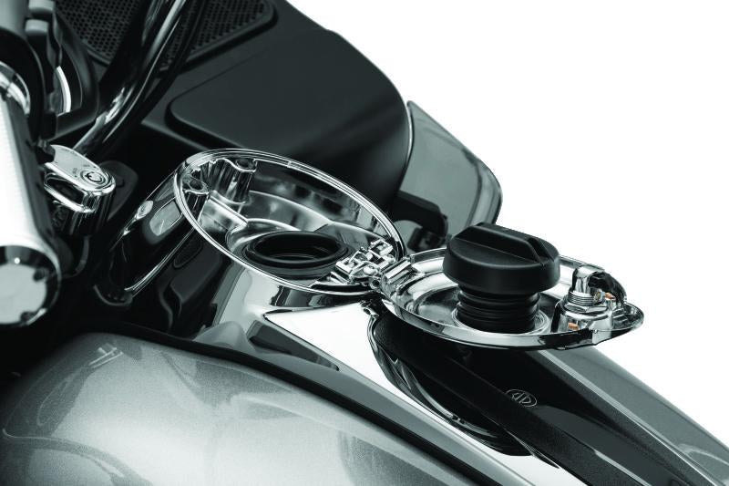 Kuryakyn 6998 Kuryakyn Easy Fill Fuel Door Chrome - 6998