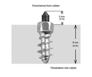 IGRIP 7/16" 11mm Std Screw Studs Qty 100