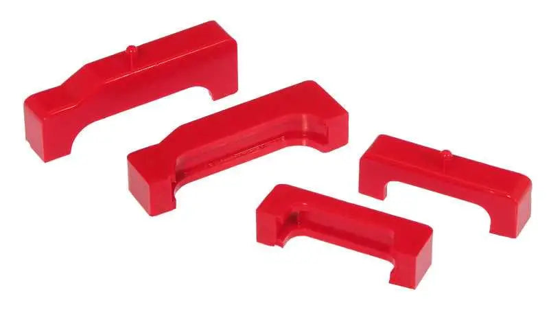 Prothane 7-1713 Prothane 88-98 Chevy Truck Small Block Radiator Insolators - Red