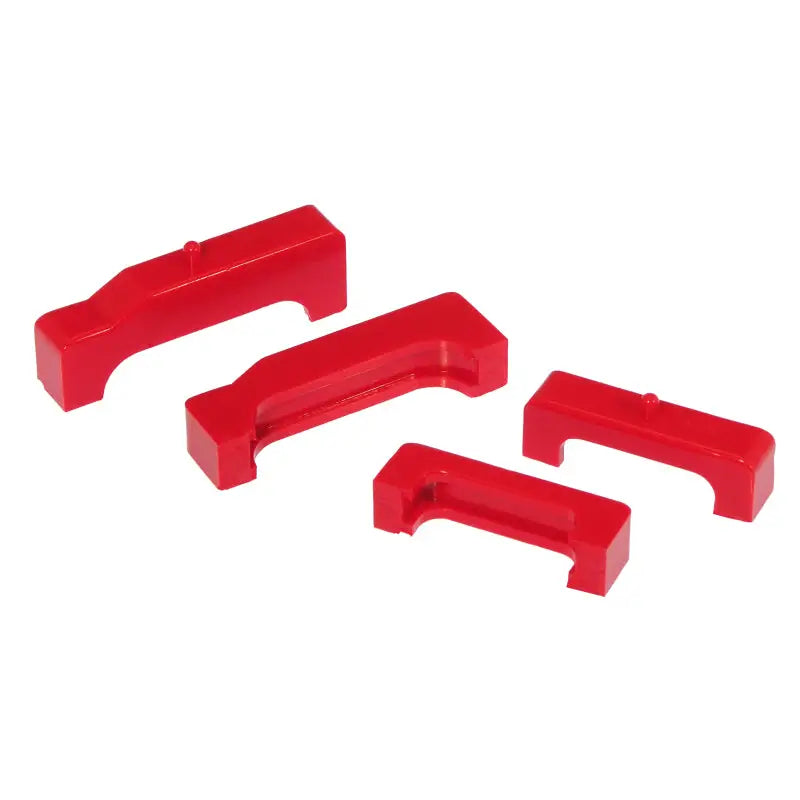 Prothane 7-1713 7-1713 Prothane 88-98 Chevy Truck Small Block Radiator Insolators - Red