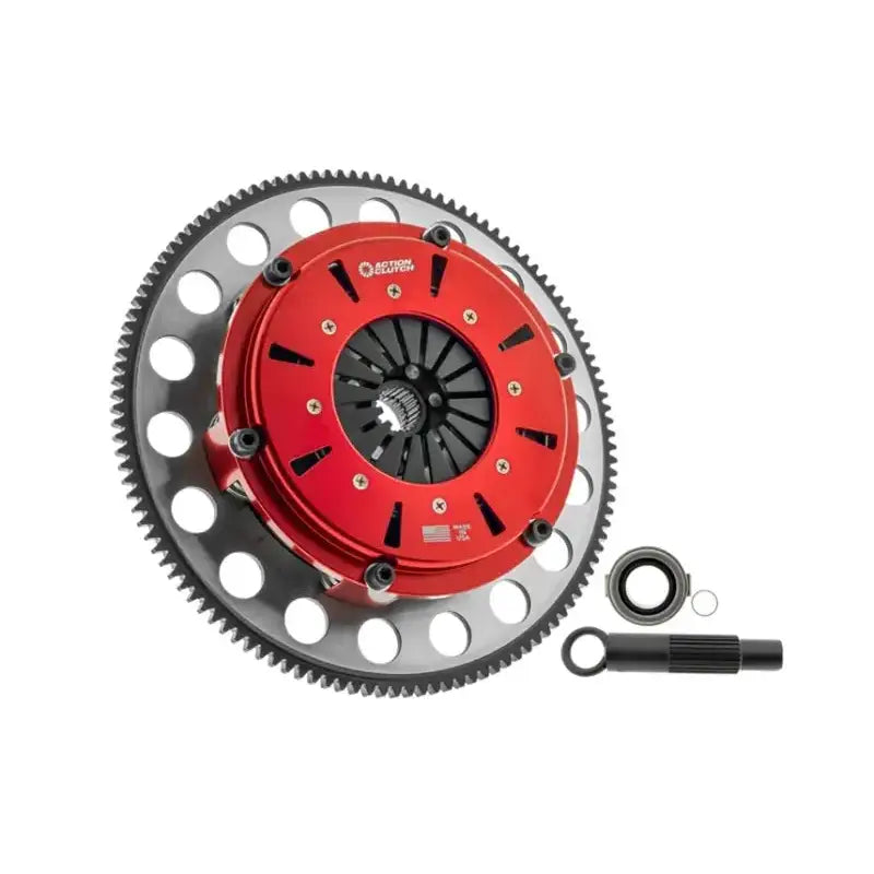 Action Clutch 94-01 Acura Integra 1.8L (B18) 7.25in Triple Disc Race Clutch Kit w/Chromoly FW - Action Clutch