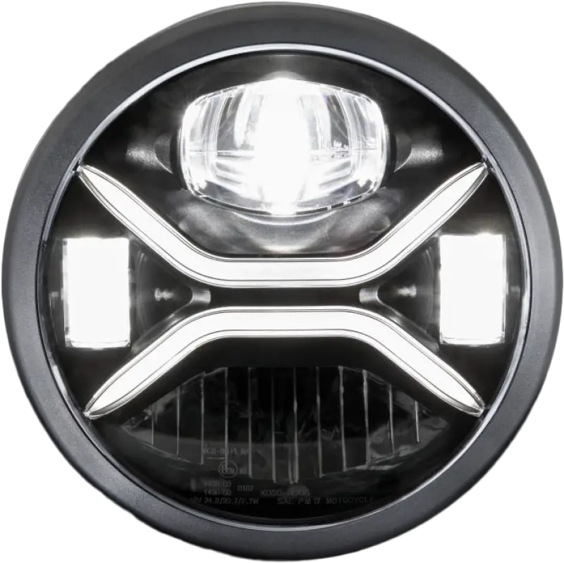 7-Inch Zenith H4 LED Motorcycle Headlight with Easy Installation - KOSO