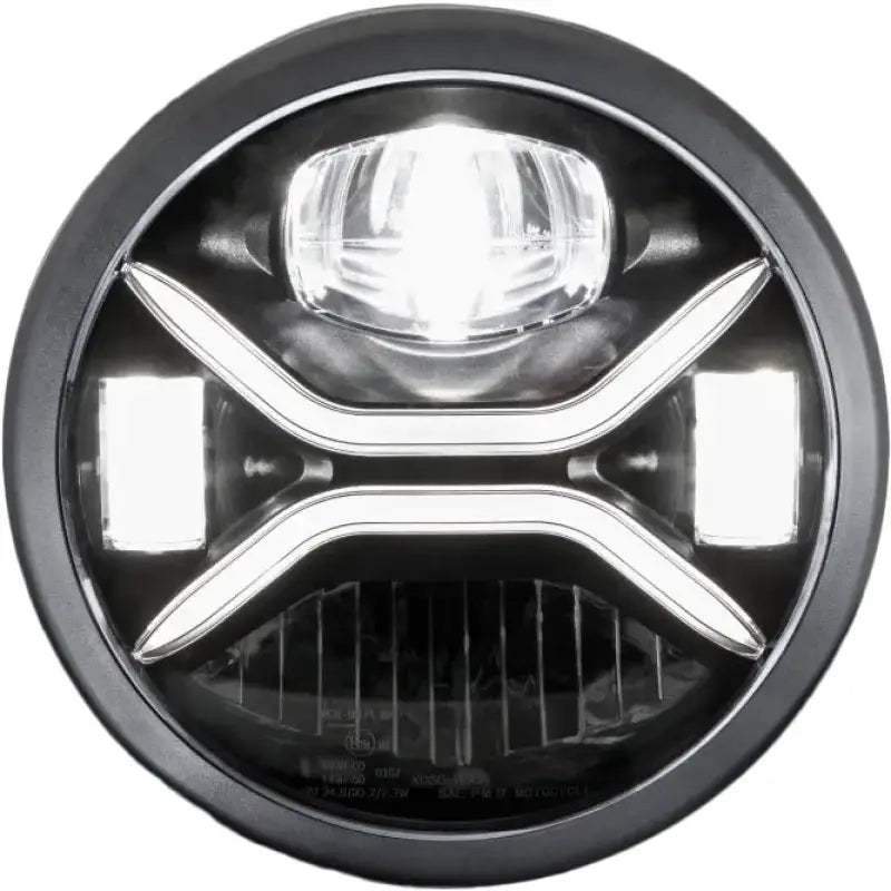 7-Inch Zenith H4 LED Motorcycle Headlight with Easy Installation - KOSO
