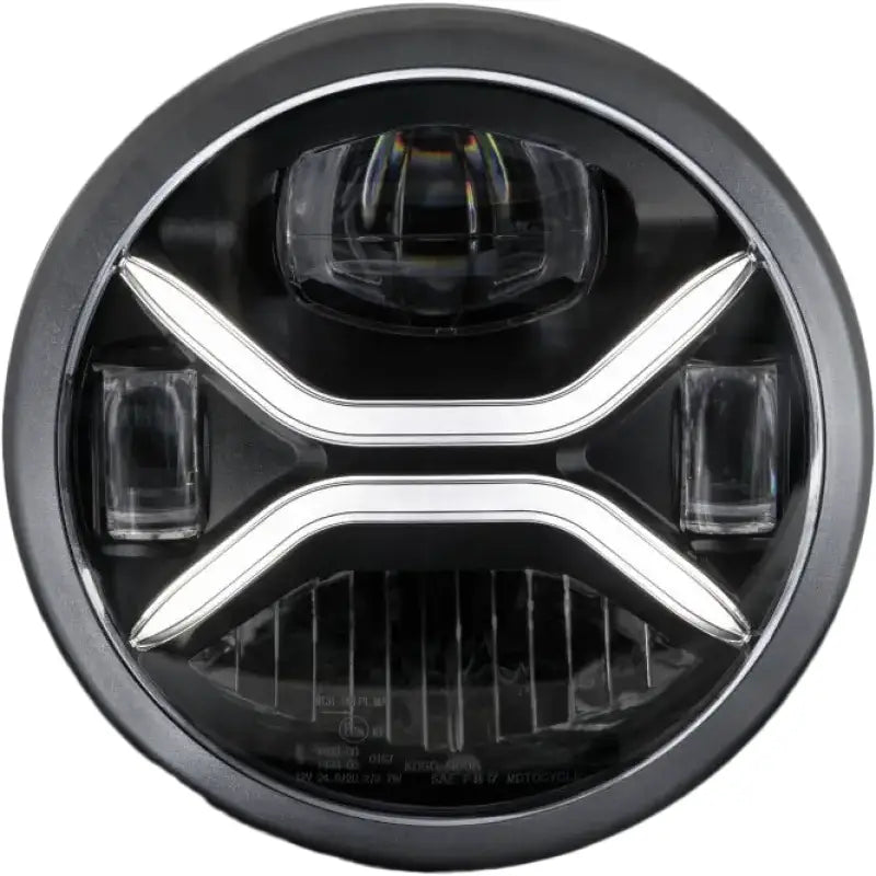 7-Inch Zenith H4 LED Motorcycle Headlight with Easy Installation - KOSO
