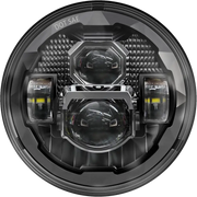 Round LED headlight from Rugged Ultra View 7 inch led headlight rugged style