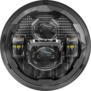 Round LED headlight from Rugged Ultra View 7 inch led headlight rugged style