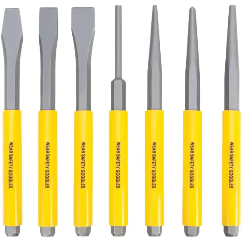 7 Pc Punch / Chisel Set - PERFORMANCE TOOL