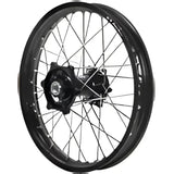 70-1095BB Dubya Front Wheel 1.40 X 17 Black Haan Hub Rim - Wheels