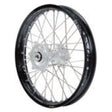 70-3000RB-A60 Dubya Front Wheel 1.60 X 21 Red Haan Hub Black A60 Rim - Wheels