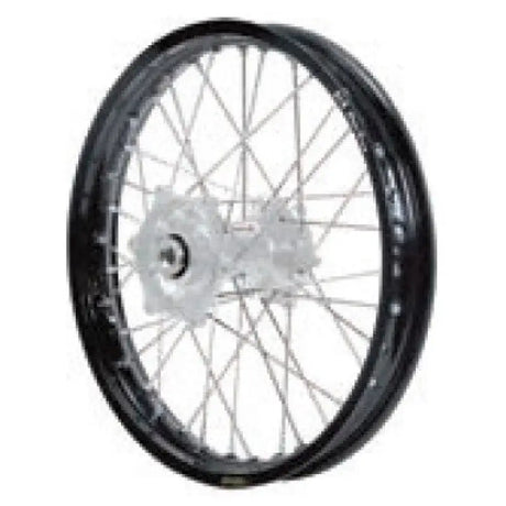 70-3000RB-A60 Dubya Front Wheel 1.60 X 21 Red Haan Hub Black A60 Rim - Wheels